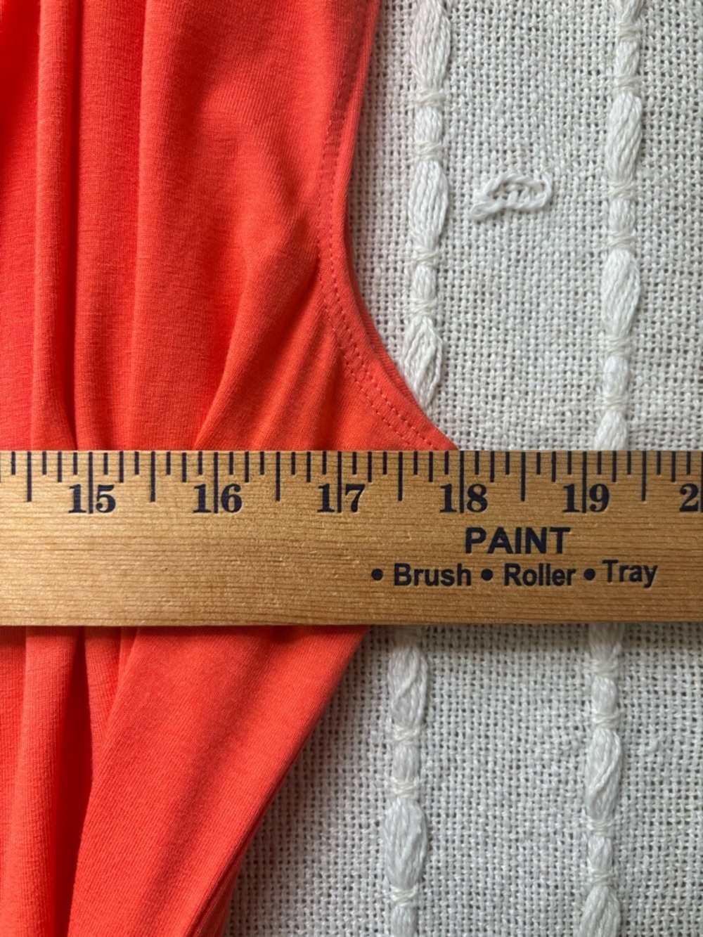 Tommy Bahama Tambour Side Gathered Faux Wrap Dress Burnt Coral Orange Size XL - Picture 8 of 9